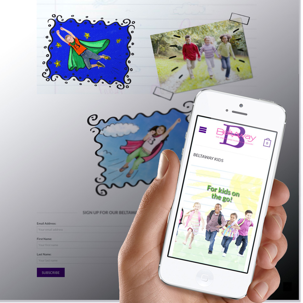 Betlaway kids screen shot on mobile device by UX/UI Designer Priscilla Prentice