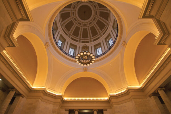 Dome from a statehouse from website of Priscilla Prentice