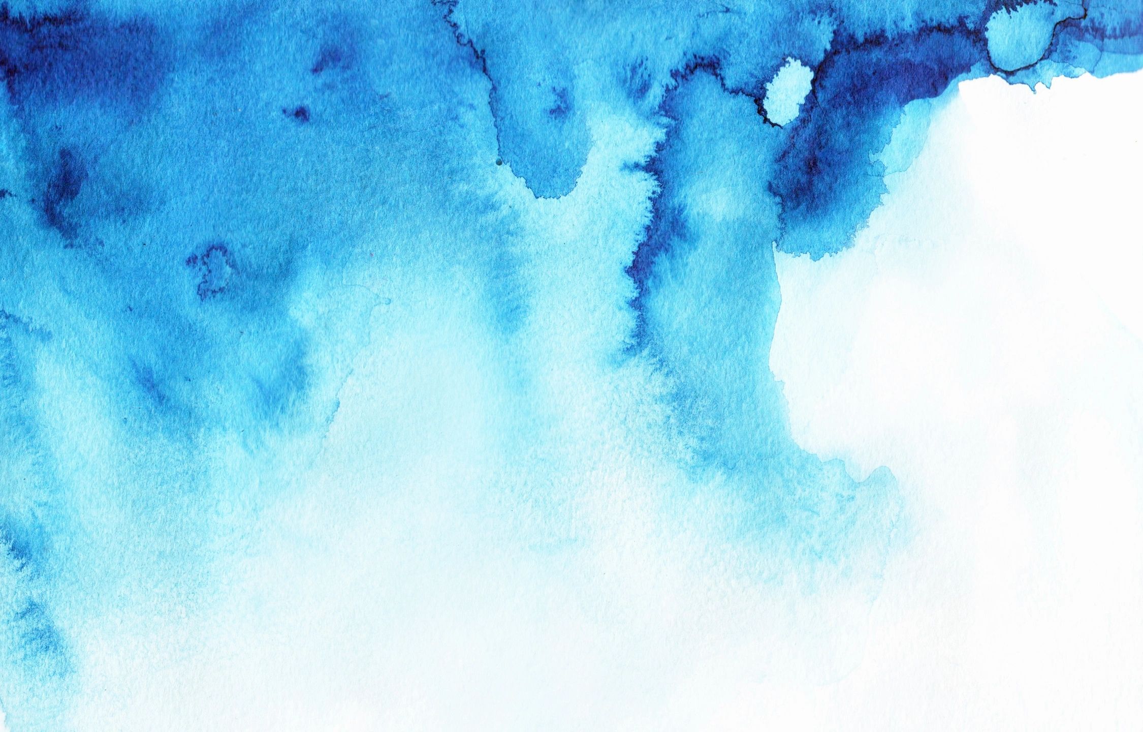 Blue watercolor painted background from the website of Illustrator Priscilla Prentice