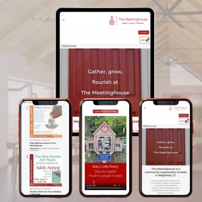 Meetinghouse UXUI Design, Website, and Social Media